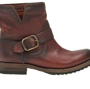 Frye Veronica Bootie in Redwood NWT